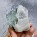 Natural Green Fluorite and Quartz Symbiosis comes from Yaogangxian,Hunan 40*70*50MM - image 3