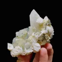 Natural Green Fluorite and Quartz Symbiosis comes from Yaogangxian,Hunan 55*85*55MM - image 3