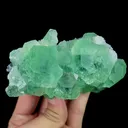 Natural Green Fluorite and Quartz,Crystal Mineral Specimen:FUJIAN (100*70*50mm) - image 3