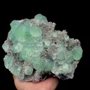Natural Green Fluorite and Smoky Crystal Mineral Specimen,High Quality Specimen,FUJIAN,CHINA(190*160*80mm) - image 4