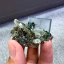 Natural Green Fluorite Coexists With Quartz comes from Yaogangxian,Hunan - image 5