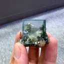 Natural Green Fluorite Coexists With Quartz comes from Yaogangxian,Hunan - image 4