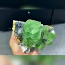 Natural Green Fluorite comes from Fujian,China 140*95*70MM - image 3