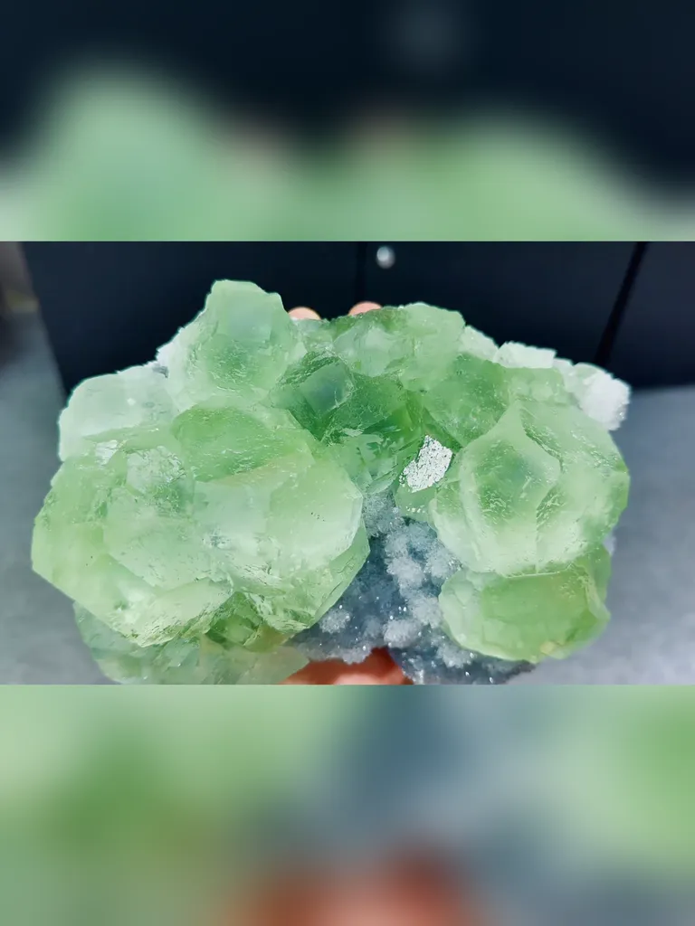 Natural Green Fluorite comes from Fujian,China 190*110*90MM - image 2