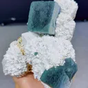 Natural Green Fluorite comes from Inner Mongolia,China 120*140*60MM - image 2