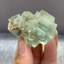 Natural Green Fluorite comes from Xianghaling,Hunan 30*35*45MM - image 6