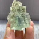 Natural Green Fluorite comes from Xianghaling,Hunan 30*35*45MM - image 1