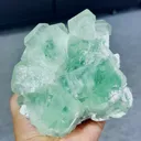Natural Green Fluorite comes from Xianghualing,Hunan 120*130*95MM - image 1