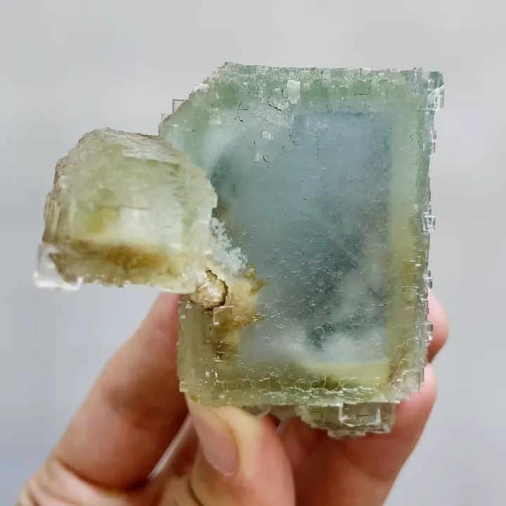Natural Green Fluorite comes from Xianghualing,Hunan 50*60*60MM - image 6