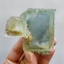 Natural Green Fluorite comes from Xianghualing,Hunan 50*60*60MM - image 6