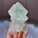 Natural Green Fluorite comes from Xianghualing,Hunan 50*65*40MM - image 4