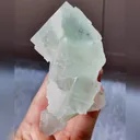 Natural Green Fluorite comes from Xianghualing,Hunan 50*65*40MM - image 2