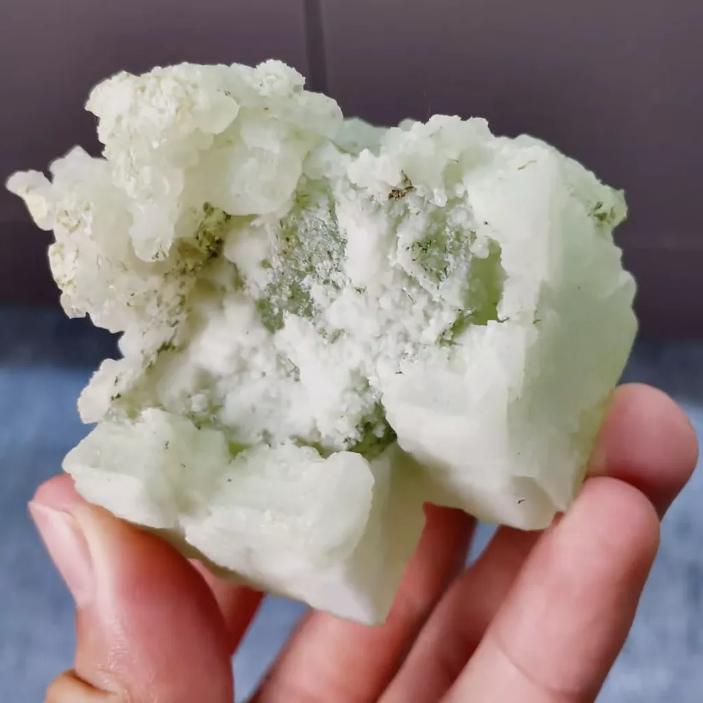 Natural Green Fluorite comes from Xianghualing,Hunan 55*55*60MM - image 4