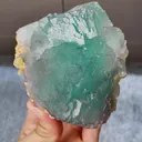 Natural Green Fluorite comes from Yaoganngxian,Hunan 90*90*55MM - image 2