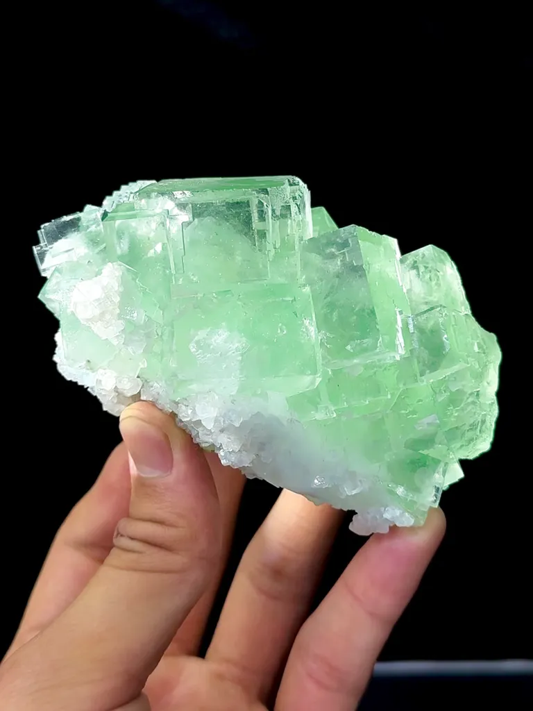 Natural Green Fluorite comes from Zhejiang,China 80*60*60MM image