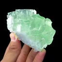 Natural Green Fluorite comes from Zhejiang,China 80*60*60MM - image 3