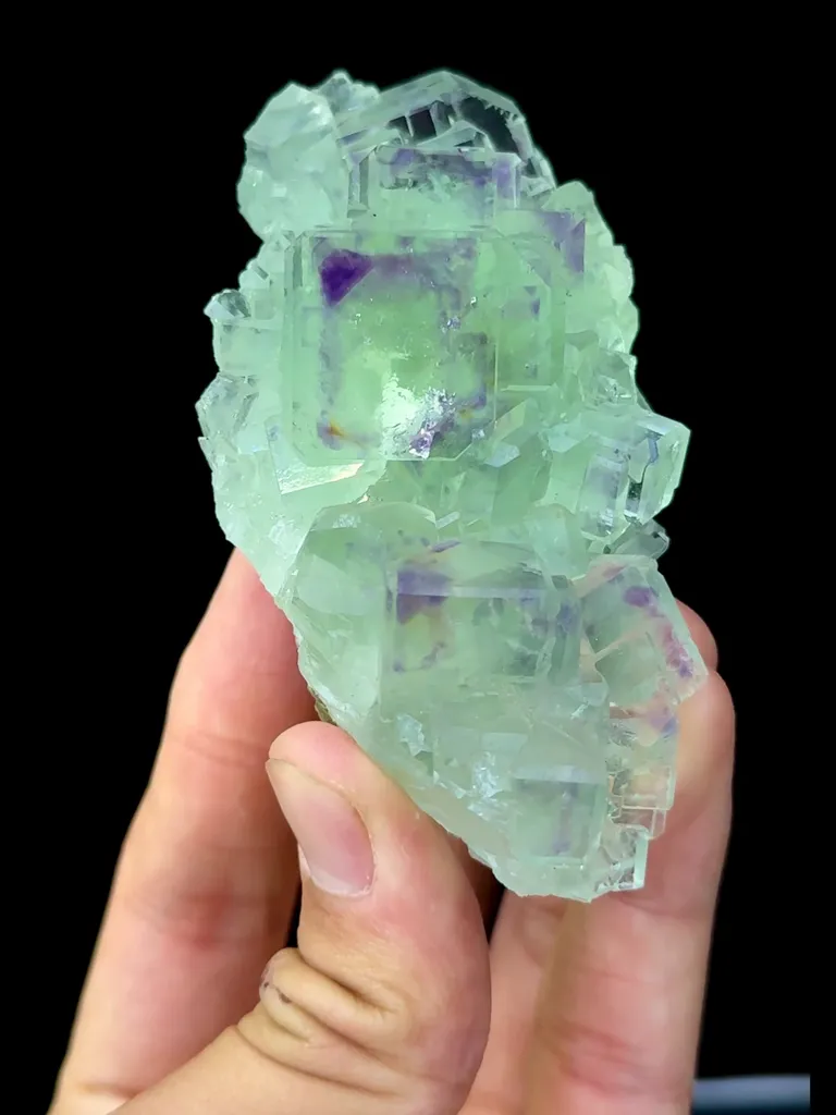 Natural Green Fluorite comes from Zhejiang,China 90*45*40 MM - image 4