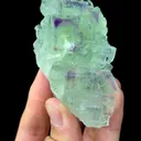 Natural Green Fluorite comes from Zhejiang,China 90*45*40 MM - image 4