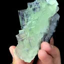Natural Green Fluorite comes from Zhejiang,China 90*45*40 MM - image 5