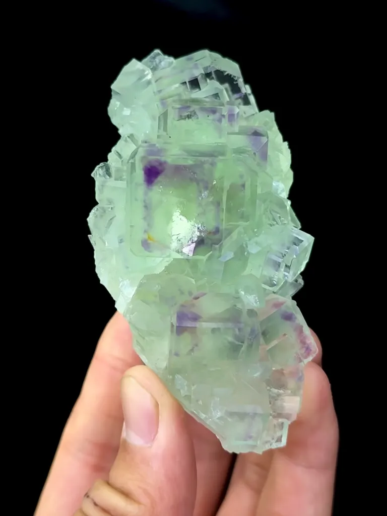 Natural Green Fluorite comes from Zhejiang,China 90*45*40 MM image