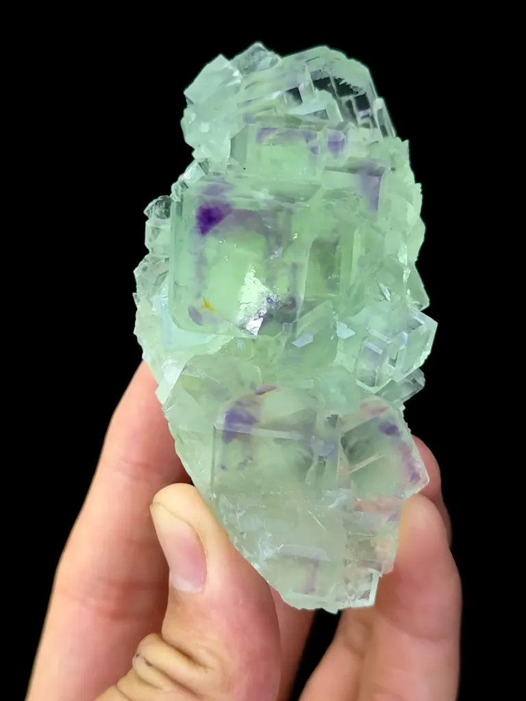 Natural Green Fluorite comes from Zhejiang,China 90*45*40 MM - image 3