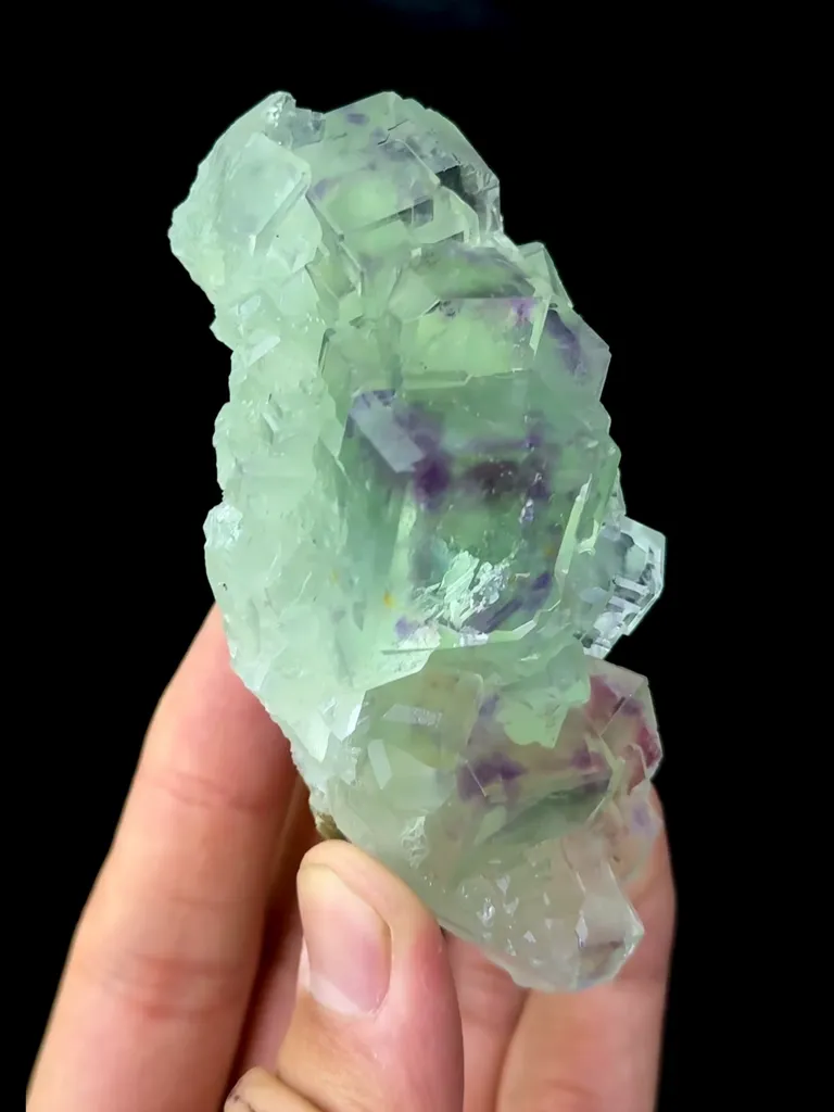 Natural Green Fluorite comes from Zhejiang,China 90*45*40 MM - image 2