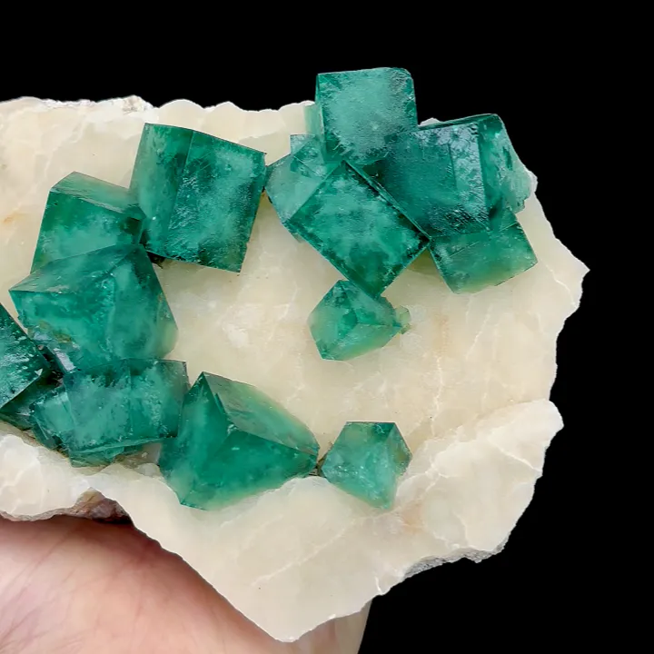 Natural Green Fluorite, Cube Mineral Specimen:Madagascar (155*50*90mm) - image 2