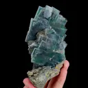 Natural Green Fluorite, Mineral Specimen: Yaogangxian,Hunan (65*125*70MM) - image 5