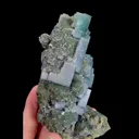 Natural Green Fluorite, Mineral Specimen: Yaogangxian,Hunan (65*125*70MM) - image 4
