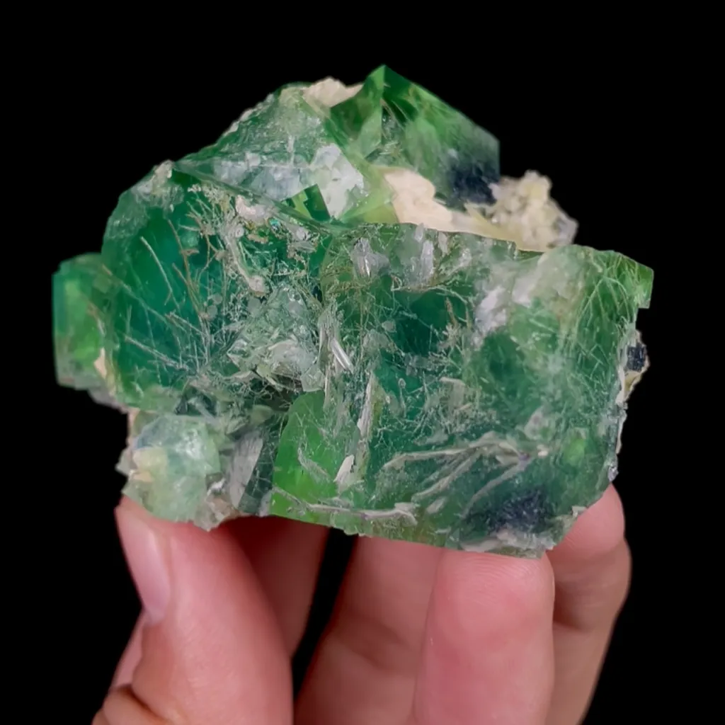 Natural Green Fluorite, Mineral Specimen: Yindu,Inner Mongolia (70*55*30MM) - image 2