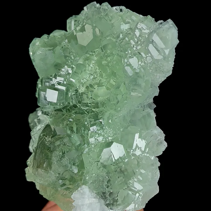 Natural Green Fluorite, Mineral Specimen:Fujian,China (100*100*65MM) - image 3