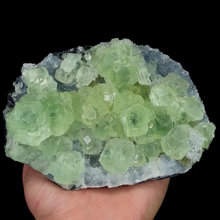 Natural Green Fluorite, Mineral Specimen:Fujian,China (130*100*45MM) image