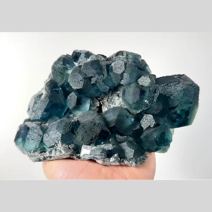 Natural Green Fluorite, Mineral Specimen:Fujian,China (170*105*55MM) image