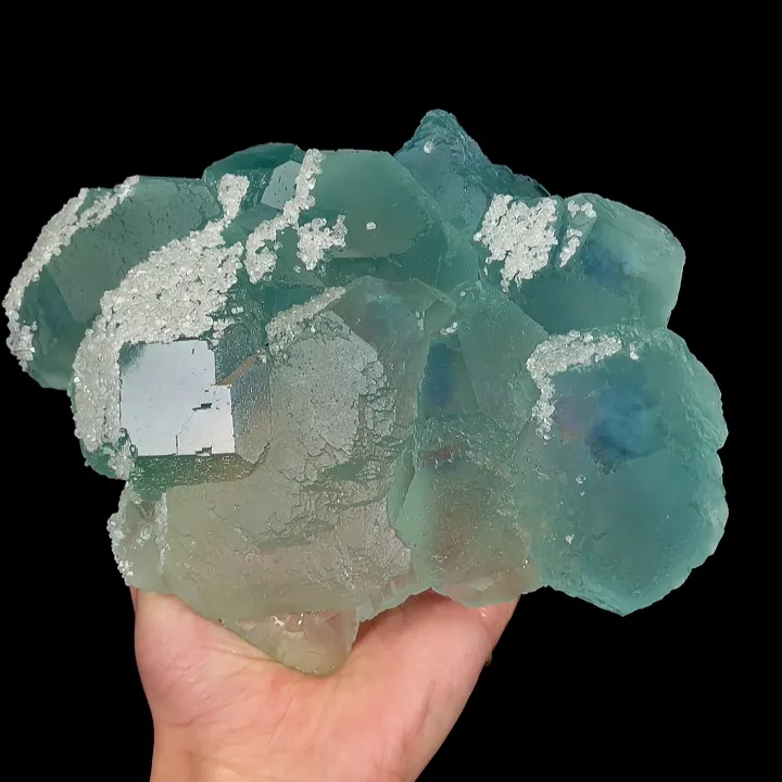 Natural Green Fluorite, Mineral Specimen:Fujian,China (190*160*75MM) - image 3