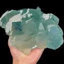 Natural Green Fluorite, Mineral Specimen:Fujian,China (190*160*75MM) - image 2