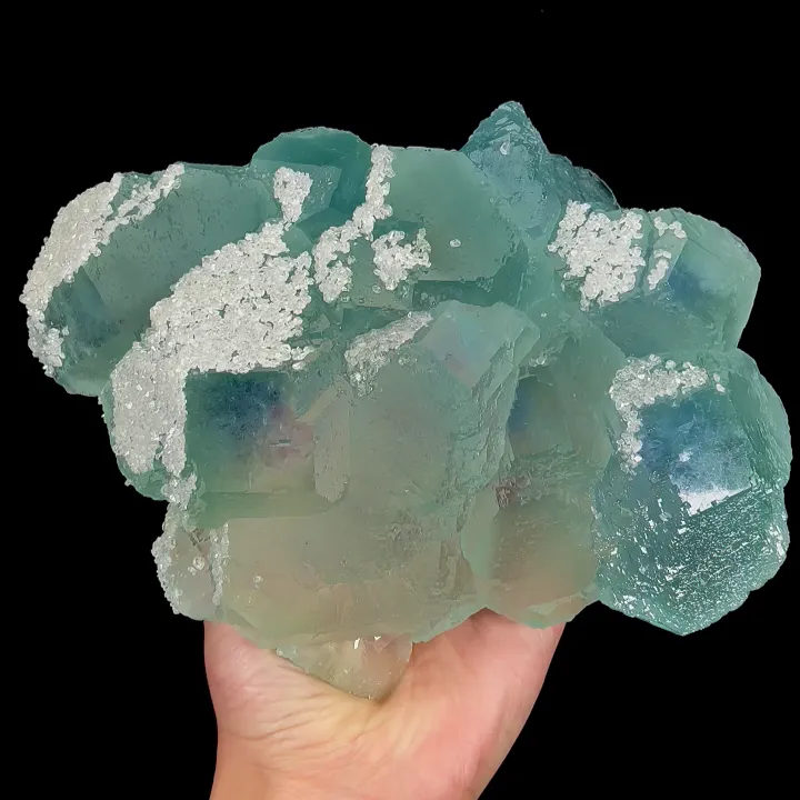 Natural Green Fluorite, Mineral Specimen:Fujian,China (190*160*75MM) - image 4
