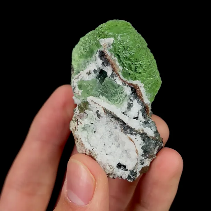 Natural Green Fluorite, Mineral Specimen:Fujian,China (30*50*35MM) - image 4