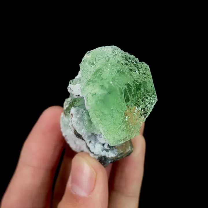 Natural Green Fluorite, Mineral Specimen:Fujian,China (30*50*35MM) - image 3