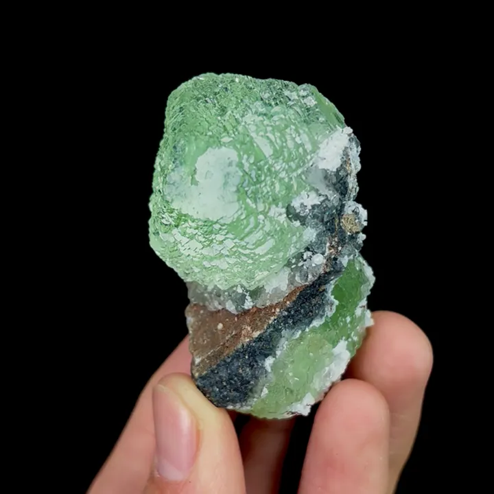 Natural Green Fluorite, Mineral Specimen:Fujian,China (30*50*35MM) image