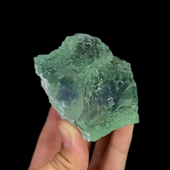 Natural Green Fluorite, Mineral Specimen:Fujian,China (70*55*45MM) image