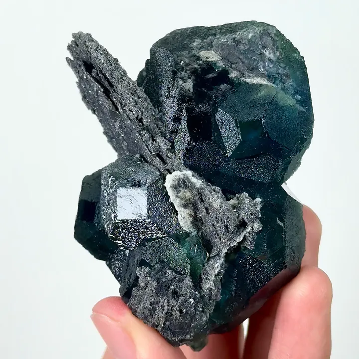 Natural Green Fluorite, Mineral Specimen:Fujian,China (75*40*60MM) image