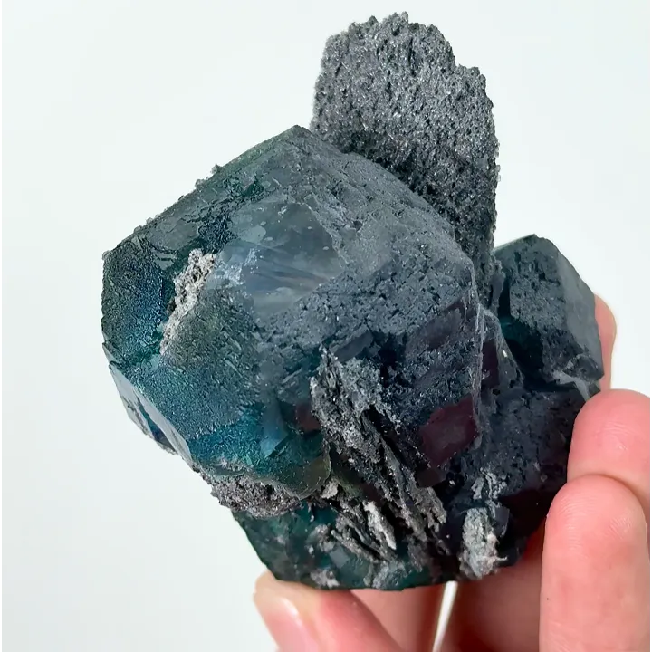 Natural Green Fluorite, Mineral Specimen:Fujian,China (75*40*60MM) - image 3