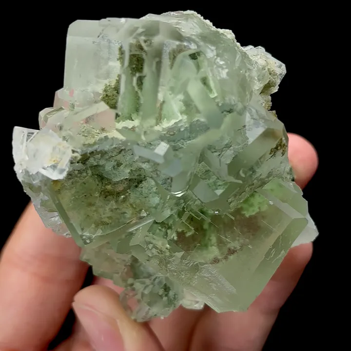 Natural Green Fluorite Mineral Specimen,High Quality Cube Specimen:XIANGHUALING (55*54*63mm) - image 2