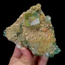 Natural Green Fluorite Mineral Specimen,High Quality Specimen,CHENZHOU,HUNAN,CHINA(80*80*33mm) - image 4