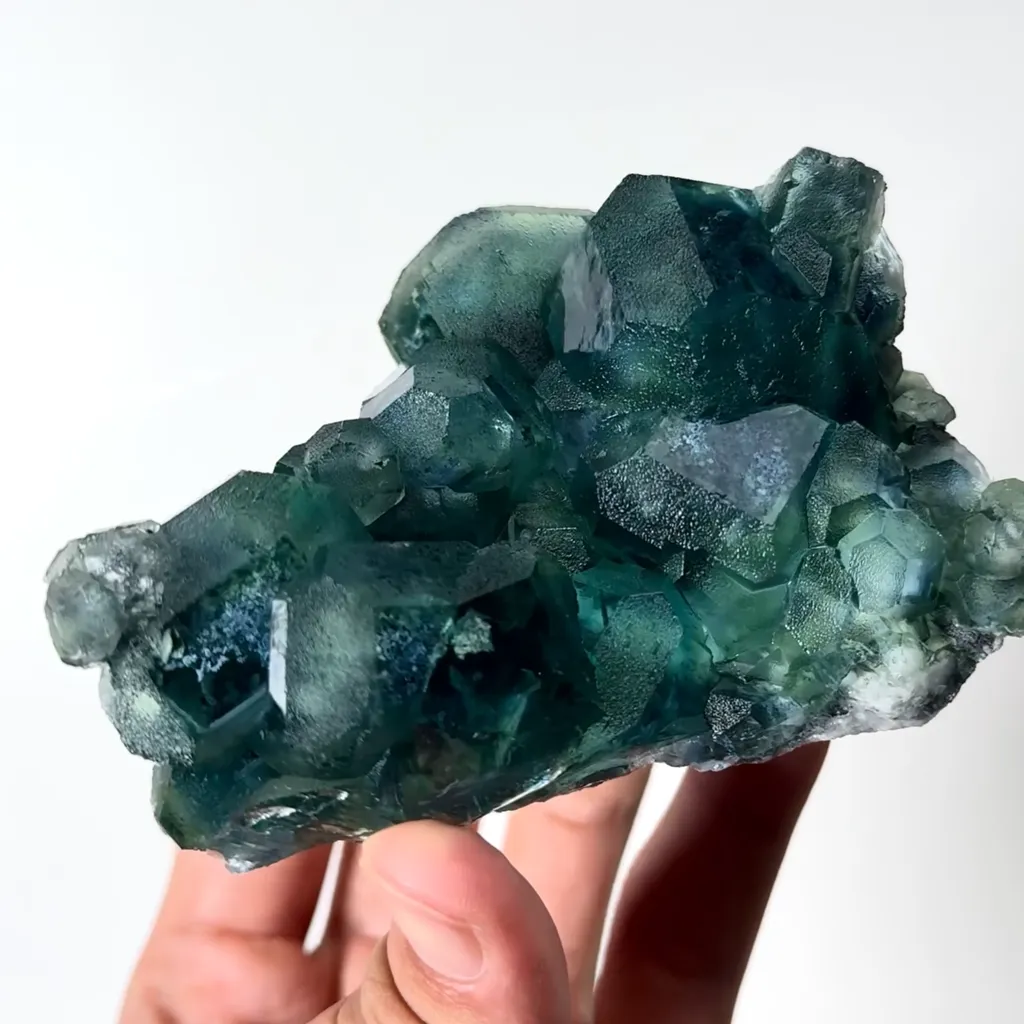 Natural Green Fluorite Mineral Specimen,High Quality Specimen,FUJIAN,CHINA(100*70*55mm) - image 3