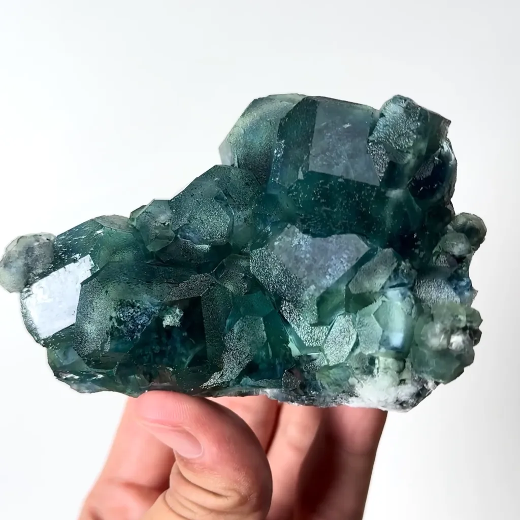 Natural Green Fluorite Mineral Specimen,High Quality Specimen,FUJIAN,CHINA(100*70*55mm) - image 5