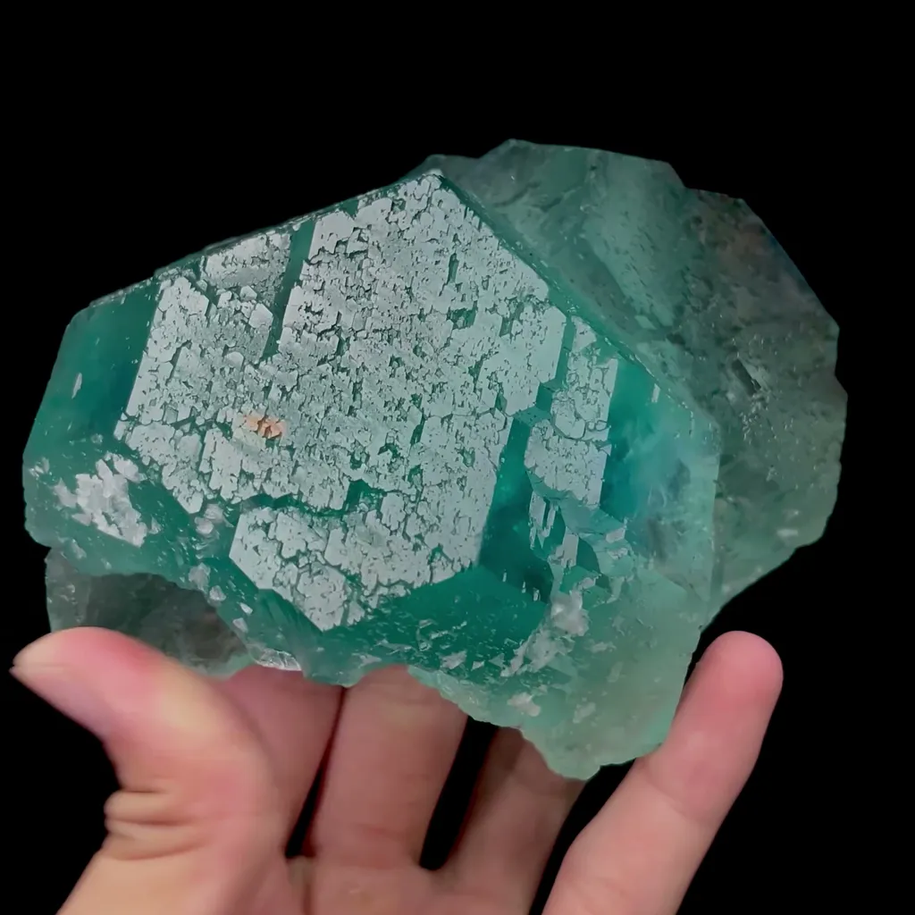 Natural Green Fluorite Mineral Specimen,High Quality Specimen,FUJIAN,CHINA(130*100*75mm) - image 3