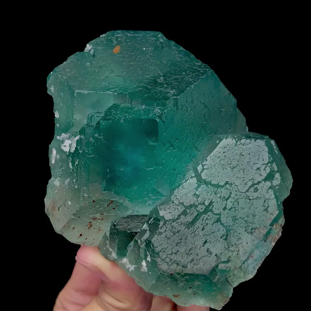 Natural Green Fluorite Mineral Specimen,High Quality Specimen,FUJIAN,CHINA(130*100*75mm) image
