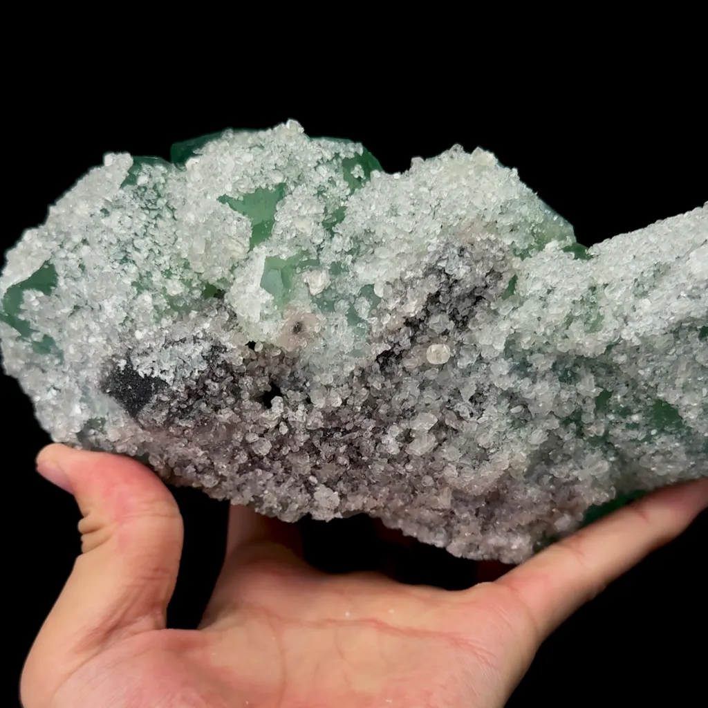 Natural Green Fluorite Mineral Specimen,High Quality Specimen,FUJIAN,CHINA(190*130*90mm) - image 4