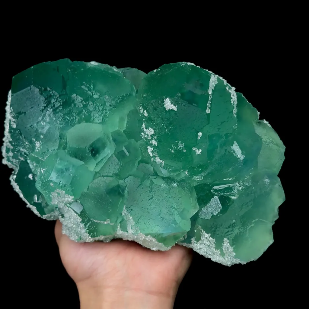 Natural Green Fluorite Mineral Specimen,High Quality Specimen,FUJIAN,CHINA(190*130*90mm) - image 5